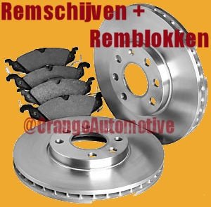 Set 2x Remschijven + Remblokken Achterzijde -- SEAT LEON / TOLEDO / IBIZA -- 1999-2005 NiEuW!!! - nr. 1