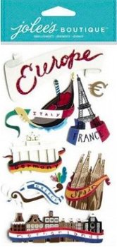 SALE NIEUW Jolee's Boutique Dimensional Stickers Europe - 1
