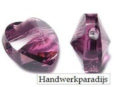 Swarovski 5742 Amethyst 8mm Per Stuk