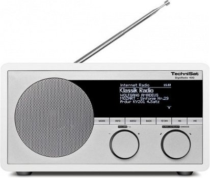 Technisat DAB+ DigitRadio 400 wit - 1