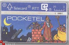 Belgie telecard Sinterklaas POCKETEL
