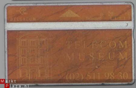 Belgie telekaart Museum gebruikt - 1