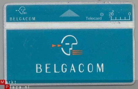Belgie telekaart Belgacom 20 blauw - 1