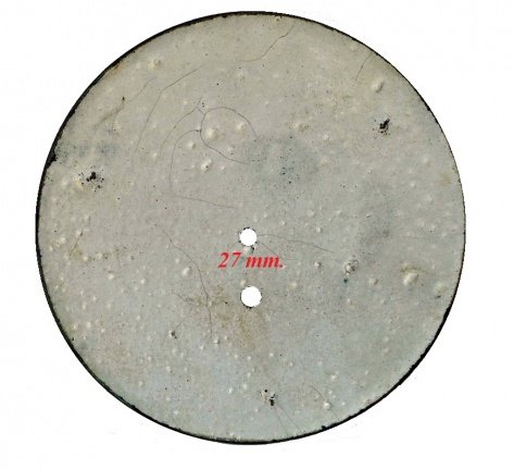 === Wijzerplaat = Weense regulateur = oud === 29698 - Afbeelding 2