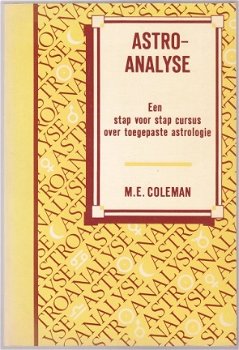 M.E. Coleman: Astro-analyse - 1