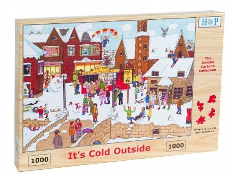 House of Puzzles - It's Cold Outside - 1000 Stukjes Nieuw - 2