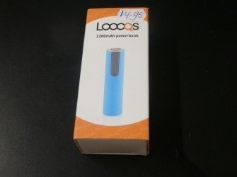 Loooqs powerbank 2200 mAH Pandjeshuis Harlingen Friesland - 1