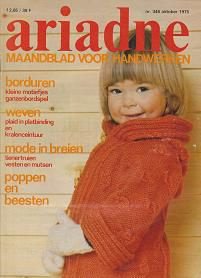 Ariadne Maandblad 1975 Nr. 346 Oktober GERESERVEERD