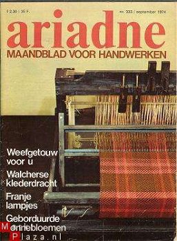 Ariadne Maandblad 1974 Nr. 333 September - 1