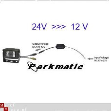 Omvormer 24 >>>12 Volt DC