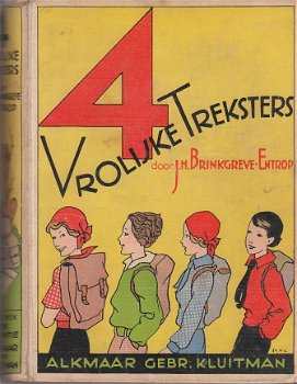 4 vrolijke treksters door J.H. Brinkgreve-Entrop - 1