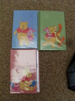 Fotoalbum Winnie de Pooh 3 verschillende kleuren EP - 1