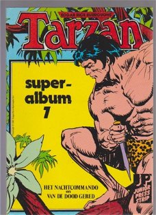 Tarzan Super album 7 Het nachtcommando en van de dood gered