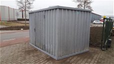 Container Materiaalcontainer Fietsenhok 2x3 mtr nieuwstaat