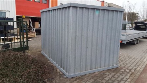 Container Materiaalcontainer Fietsenhok 2x3 mtr nieuwstaat - 3