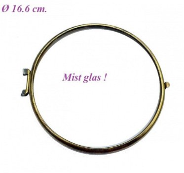 === Pendule deur = mist glas = gebruikt === 29786 - 1