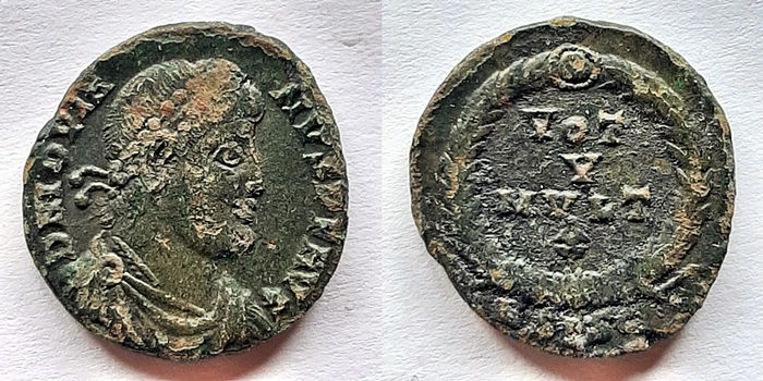 Zeldzame romeinse munt Jovianus (363-364), Sear 4087 - 0