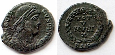 Zeldzame romeinse munt Jovianus (363-364), Sear 4087 - 1