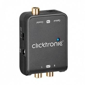 Clicktronic Omvormer - digitale/analoge audio converter - 1
