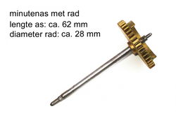 Minutenas met rad, Art.nr: MA-03A