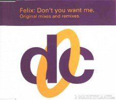 Felix - Don't You Want Me (Original Mixes And Remixes) 5 Track CDSingle