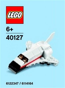 Lego 40127 Monthly Build Space Shuttle NIEUWE VERPAKKING!!! - 0