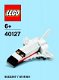 Lego 40127 Monthly Build Space Shuttle NIEUWE VERPAKKING!!! - 0 - Thumbnail