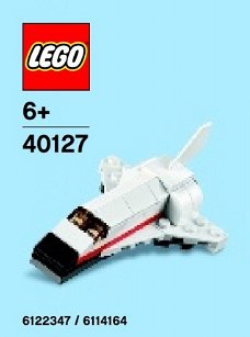 Lego 40127 Monthly Build Space Shuttle NIEUWE VERPAKKING!!!