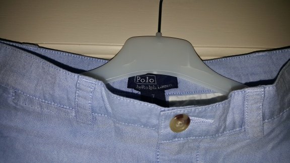 Polo by Ralph Lauren licht blauwe 5-pocketbroek maat 122 nieuw - 3