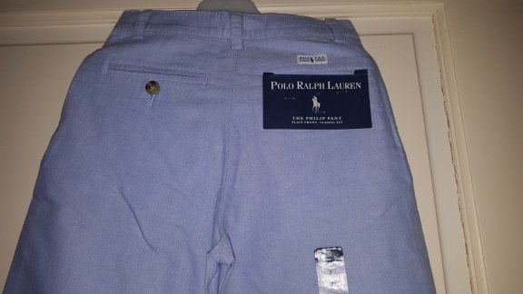 Polo by Ralph Lauren licht blauwe 5-pocketbroek maat 122 nieuw - 6