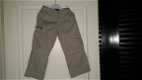 Cottonfield Son ecru broek met afritsbare pijpen en stoere zakken maat 104 - 1 - Thumbnail