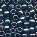 Mill Hill Glass Seed Pebble Bead 05086 Midnight Rainbow - 1