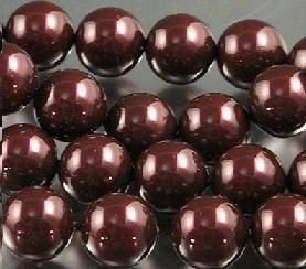 Swarovski 5810 Maroon Crystal Parel 4mm 20 Stuk. - 1