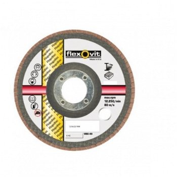 Lamellenschuurschijf, 115 Korrel -40 flexovit - 1