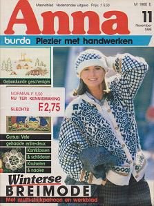 Anna-Burda Maandblad 1986 Nr.11 November - 1