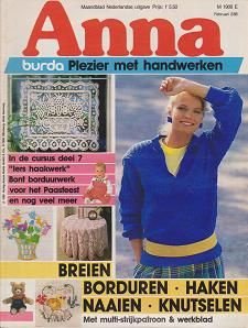 Anna-Burda Maandblad 1986 Nr. 2 Februari - 1