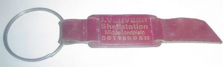 Sleutelhanger J.Verveer shellstation - nr. 1