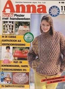 Anna-Burda Maandblad 1985 Nr. 11 November - 1