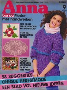 Anna-Burda Maandblad 1985 Nr. 9 September - 1