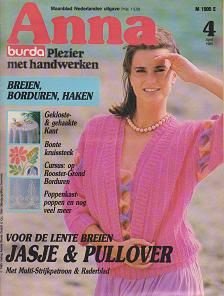 Anna-Burda Maandblad 1985 Nr. 4 April - 1