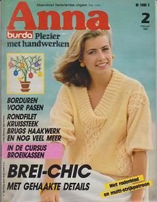 Anna-Burda Maandblad 1985 Nr. 2 Februari - 1