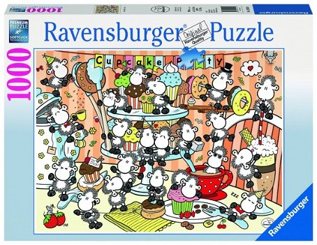 Ravensburger - Sheepworld Cupcakes - 1000 Stukjes Nieuw - 2