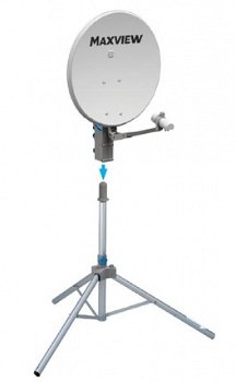 Maxview Precision, schotel 65 cm. op statief - 1