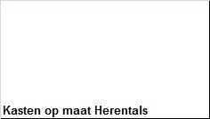 Kasten op maat Herentals - 1