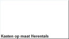 Kasten op maat Herentals