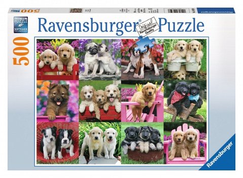 Ravensburger - Puppy Pals - 500 Stukjes Nieuw - 2