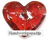 Swarovski 6264 Truly in Love Hart Red Magma 28mm - 0 - Thumbnail