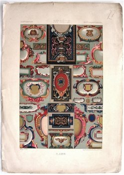 8 platen Chromolithografie 19e eeuw - 3