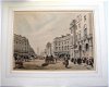 Lithografie TS Boys Regent Street 1842 Handgekleurd - 2 - Thumbnail