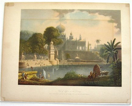 Suttee (Weduweverbranding) [1830?] + 2 andere Grindlay India - 6